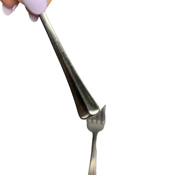 Oneida Oneidaware Allegiance Stainless Lot of 2 Small Forks 6.25" Betty Crocker - Picture 1 of 6